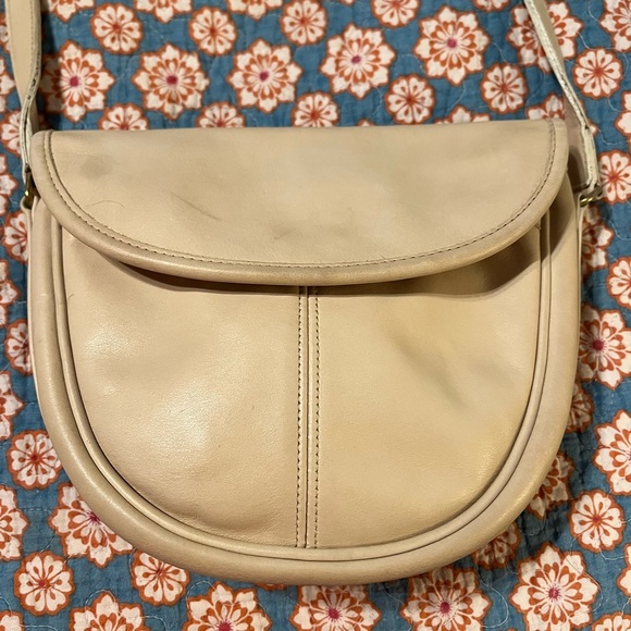 Rare Vintage Coach Paris Bag 4100 - Bone - Picture 5 of 11